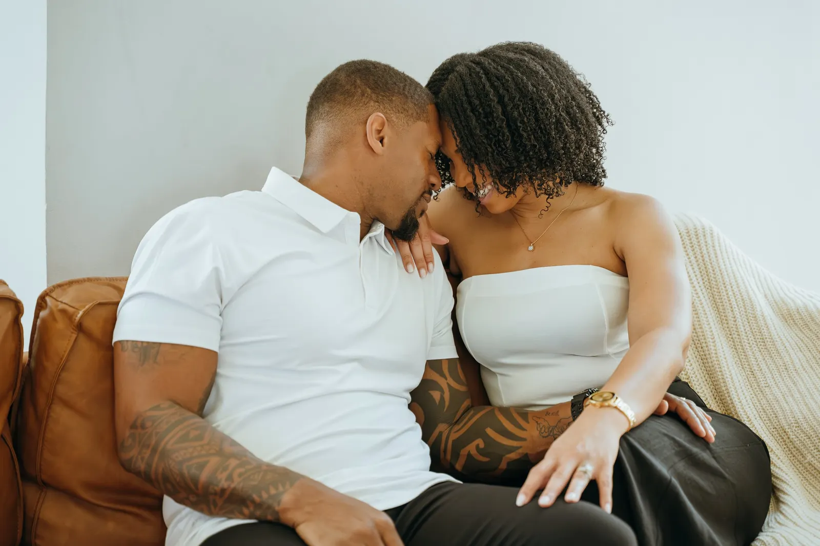 A business owner and a KWM Consulting founder in a first conversation